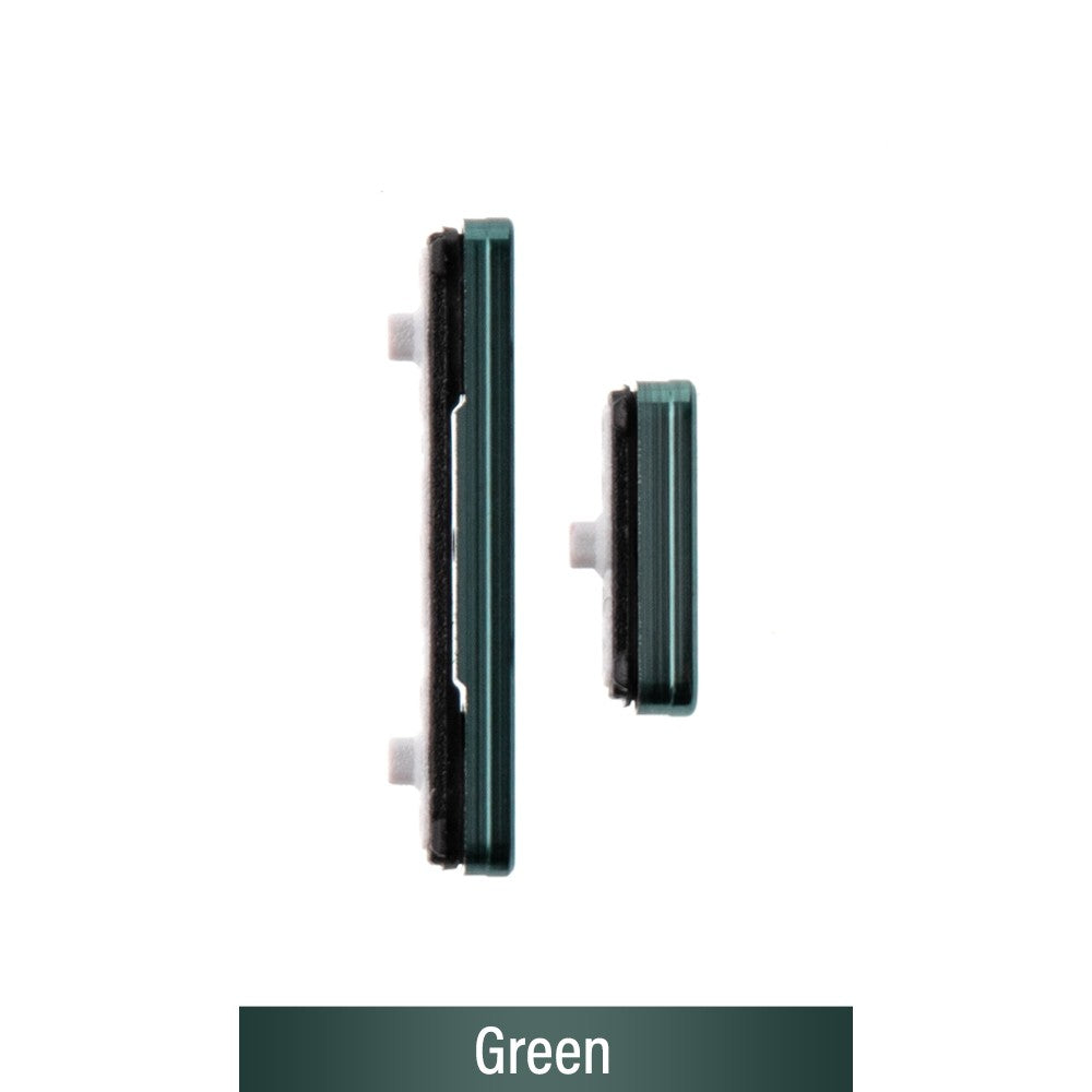 Power & Volume Button Set for Samsung Galaxy S22 5G S901B / S22 Plus 5G S906B-Green Power & Volume Button Set for Samsung Galaxy S22 5G S901B / S22 Plus 5G S906B-Green